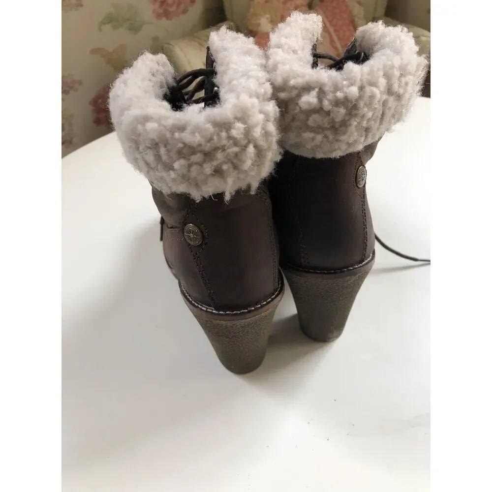 Bussola Ankle Lace Up Boots Women’s 8.5